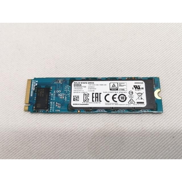 中古】KIOXIA EXCERIA PLUS G2 NVMe SSD(SSD-CK2.0N3PG2/N) 2TB/M.2