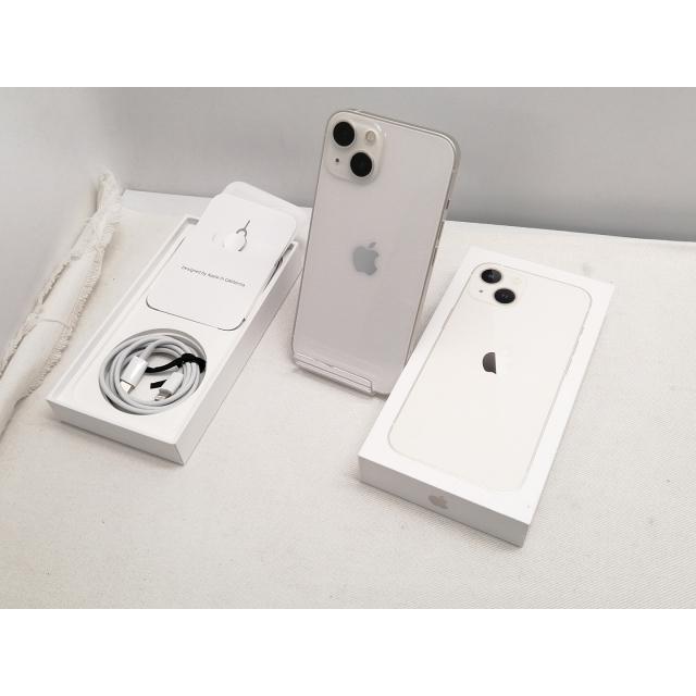 15 iPhone13 スターライト SIMフリー iPhone - ほぼ未使用 国内版 SIM