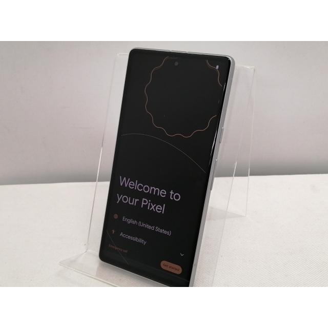 中古】Google au 【SIMフリー】 Pixel 7a スノー 8GB 128GB
