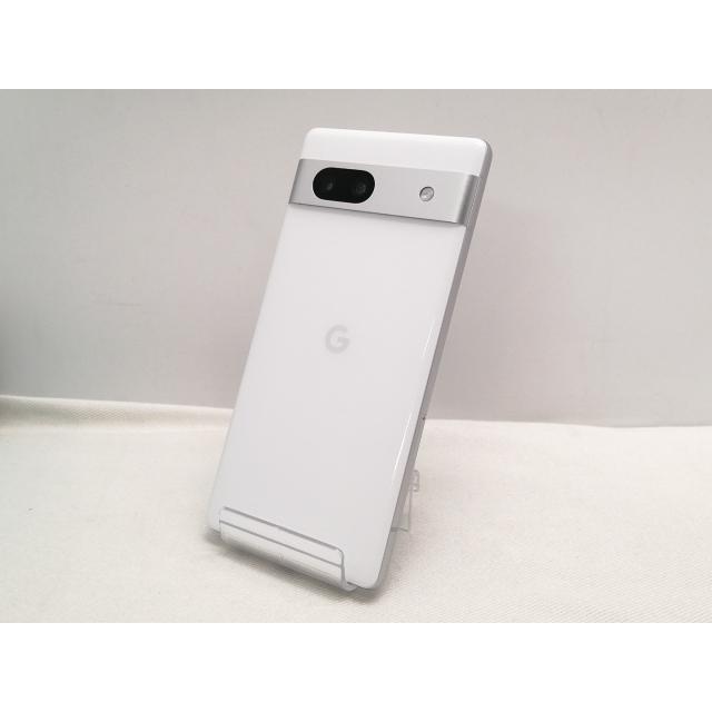 中古】Google docomo 【SIMフリー】 Pixel 7a スノー 8GB 128GB