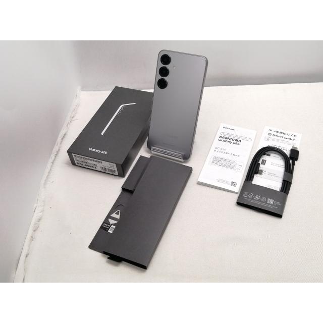 中古】SAMSUNG docomo 【SIMフリー】 Galaxy S25 シルバーシャドウ