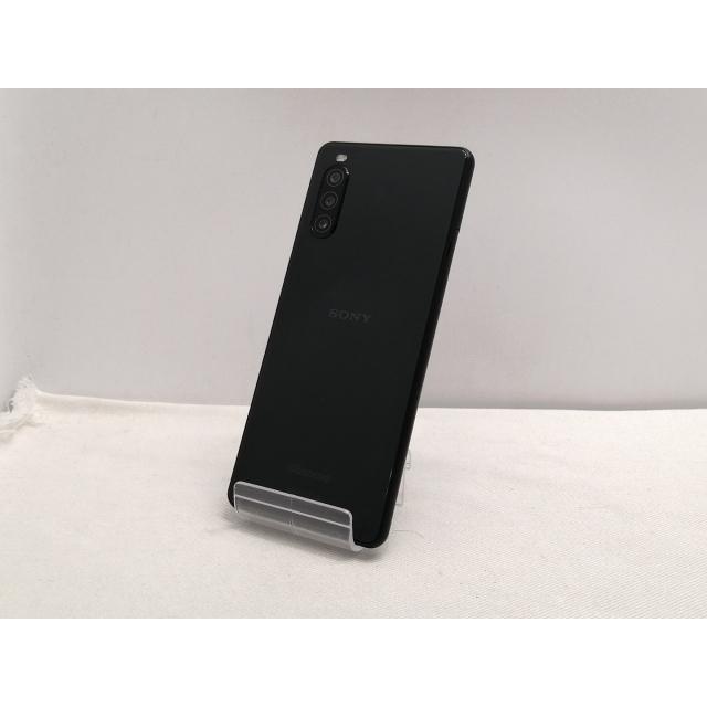 中古】SONY docomo 【SIMロック解除済み】 Xperia 10 II ブラック 4GB