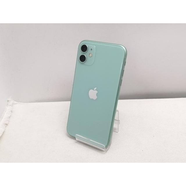 中古】Apple au 【SIMロック解除済み】 iPhone 11 64GB グリーン 