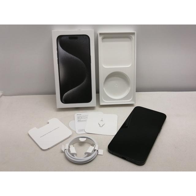 中古】Apple 国内版 【SIMフリー】 iPhone 15 Pro Max 256GB ブラック