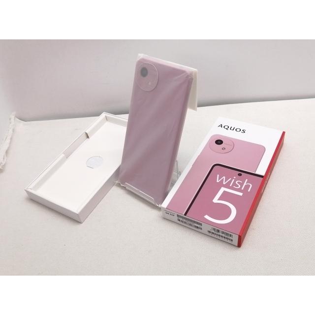 未使用】SHARP docomo 【SIMフリー】 AQUOS wish5 ナデシコ 4GB 64GB