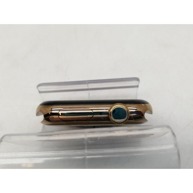 【中古】Apple Apple Watch Series10 46mm Cellular ゴールドチタニウムケース (バンド無し) 海外版【仙台イービーンズ】保証期間１ヶ月【ランクA】の画像
