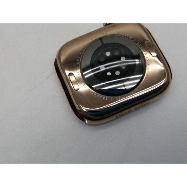 【中古】Apple Apple Watch Series10 46mm Cellular ゴールドチタニウムケース (バンド無し) 海外版【仙台イービーンズ】保証期間１ヶ月【ランクA】の画像