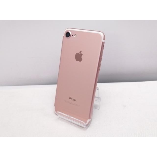中古】Apple au 【SIMロック解除済み】 iPhone 7 128GB ローズゴールド 