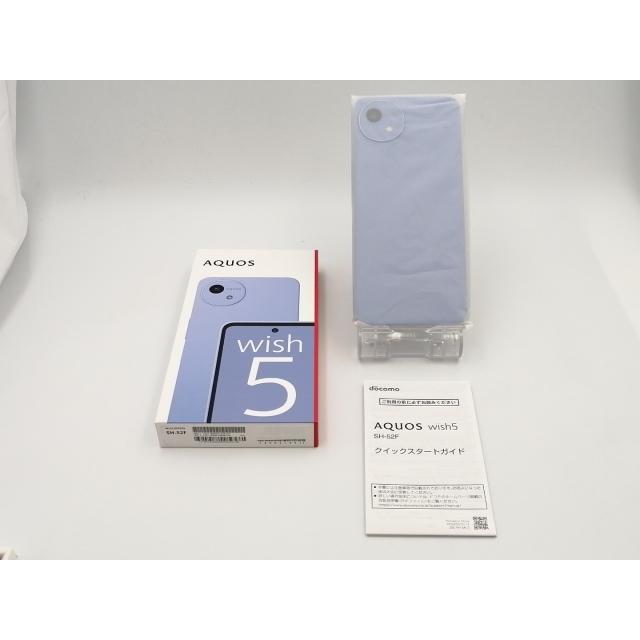 未使用】SHARP docomo 【SIMフリー】 AQUOS wish5 ミソラ 4GB 64GB SH