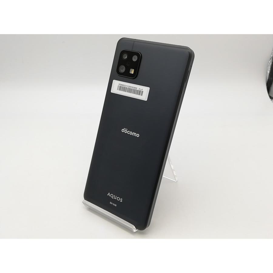中古】SHARP docomo 【SIMフリー】 AQUOS sense6 ブラック 4GB 64GB SH