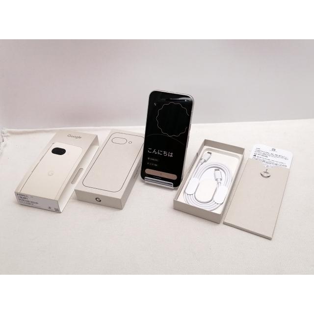 中古】Google au 【SIMフリー】 Pixel 9a ポーセリン 8GB 128GB【仙台