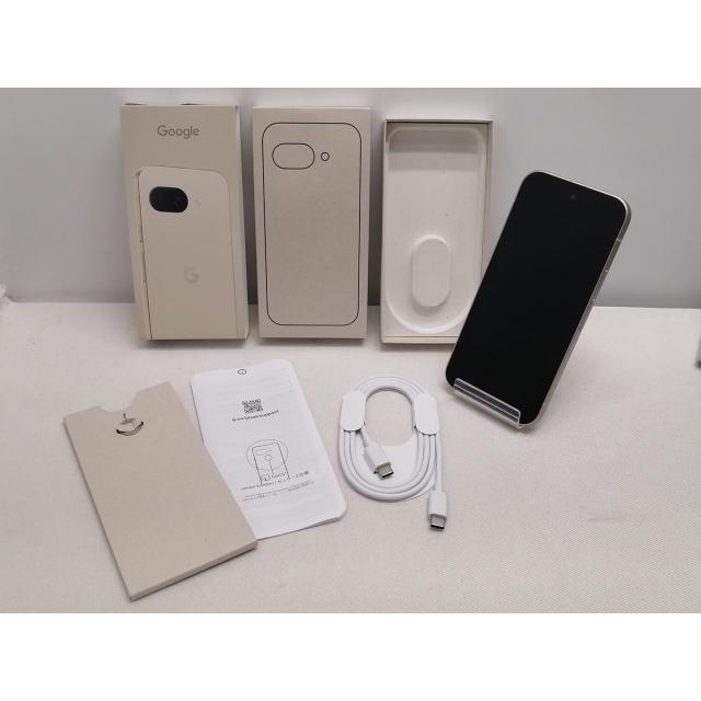 中古】Google au 【SIMフリー】 Pixel 9a ポーセリン 8GB 128GB【EC