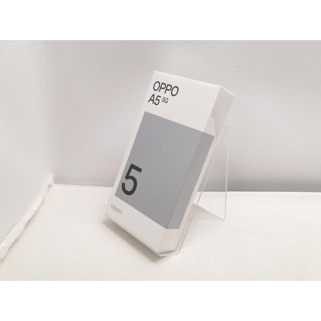 未使用】Oppo UQmobile 【SIMフリー】 OPPO A5 5G 4GB 128GB ホワイト