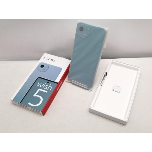 未使用】SHARP docomo 【SIMフリー】 AQUOS wish5 ワカバ 4GB 64GB SH