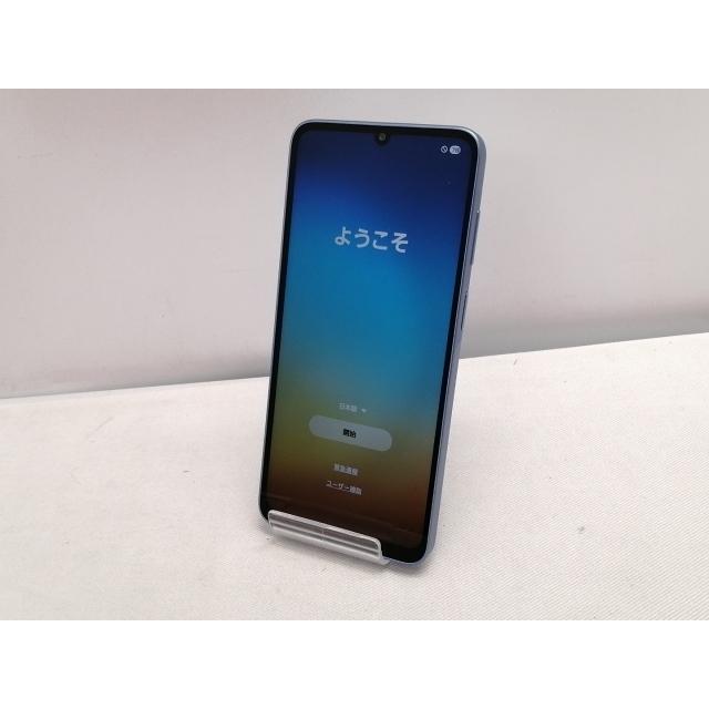 中古】SAMSUNG au 【SIMフリー】 Galaxy A25 5G ブルー 4GB 64GB SCG33