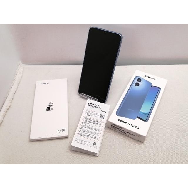 Samsung Galaxy A25 5G 中古美品 中古】SAMSUNG au 【SIMフリー】 Galaxy A25 5G ブルー 4GB 64GB SCG33
