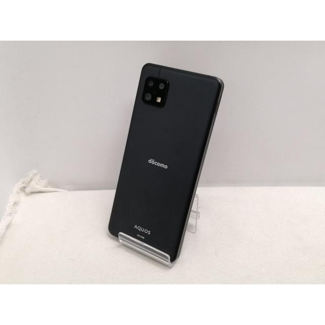 中古】SHARP docomo 【SIMフリー】 AQUOS sense6 ブラック 4GB 64GB SH
