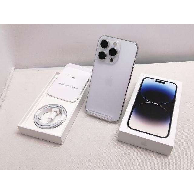 中古】Apple 国内版 【SIMフリー】 iPhone 14 Pro 256GB シルバー