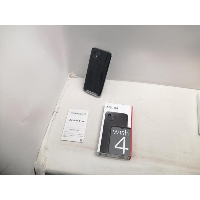 未使用】SHARP ymobile 【SIMフリー】 AQUOS wish4 ブラック 4GB 64GB