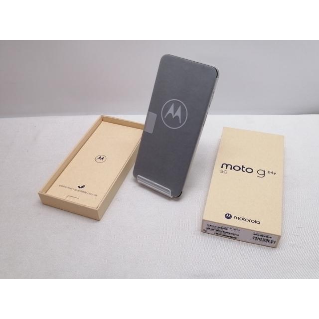 未使用】MOTOROLA ymobile 【SIMフリー】 moto g64y 5G バニラクリーム