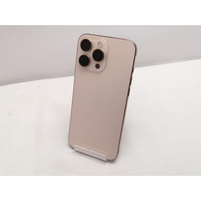 中古】Apple 国内版 【SIMフリー】 iPhone 16 Pro Max 256GB デザート