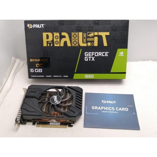 中古】Palit GeForce GTX 1660 StormX OC（NE51660S18J9-165F 