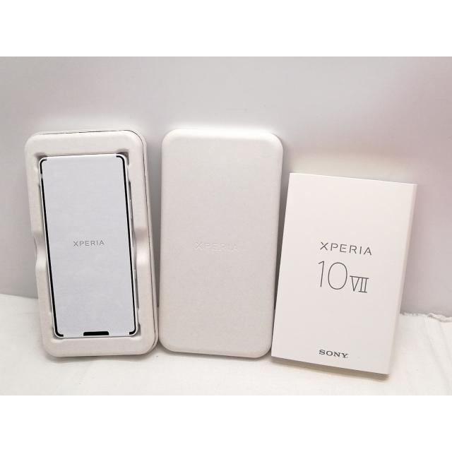 未使用】SONY docomo 【SIMフリー】 Xperia 10 VII ホワイト 8GB 128GB