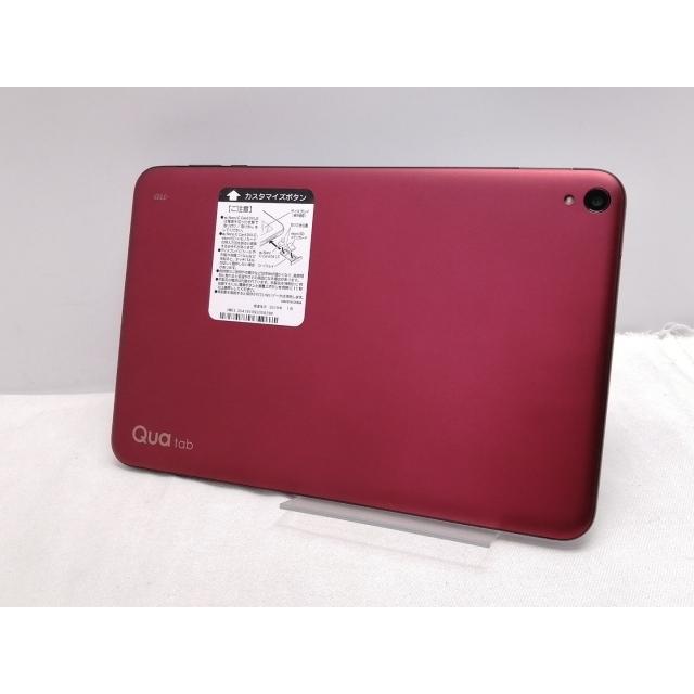 中古】KYOCERA au 【SIMロック解除済み】 Qua Tab QZ10 KYT33 ボルドー