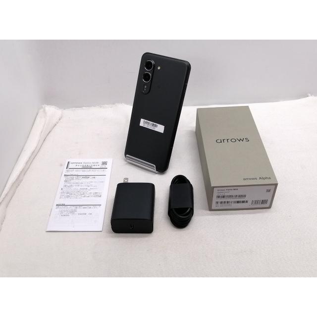 中古】FCNT 国内版 【SIMフリー】 arrows Alpha ブラック 12GB 512GB