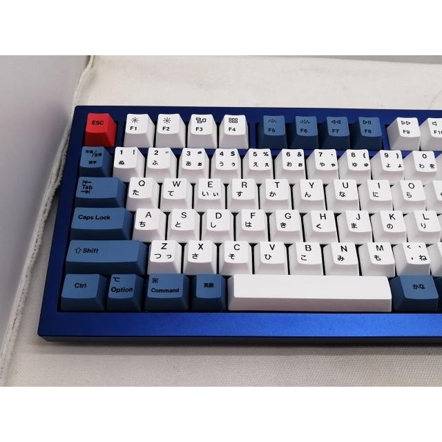【中古】Keychron Q1 QMK Custom Mechanical Keyboard ノブバージョン Q1-O3-JIS 茶軸 [ネイビーブルー]【熊本】保証期間１週間_3
