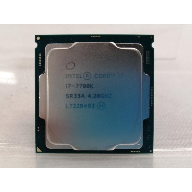 中古】Intel Core i7-7700K (4.2GHz/TB:4.5GHz) BOX LGA1151/4C/8T/L3 