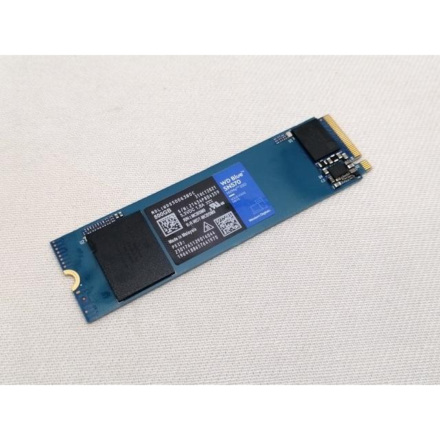 中古】W.D. Blue SN570(WDS500G3B0C) 500GB/M.2 2280(PCIe3.0 NVMe
