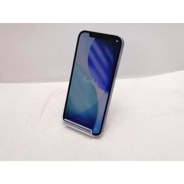 【中古】Apple SoftBank 【SIMロック解除済み】 iPhone 12 128GB パープル MJNJ3J/A【仙台駅東口】保証期間１ヶ月【ランクC】の画像