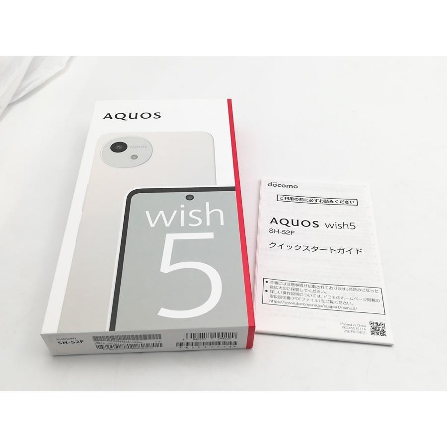 AQUOS wish 5 SH-52F YUKI 新品未使用 AQUOS wish 「新品 未使用 白ロム ] SIMフリー wish5 SH-52F ユキ