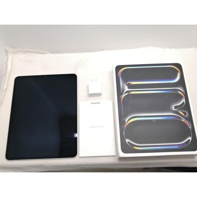 【中古】Apple 【Wi-Fi】 13インチ iPad Pro（M4/2024） 256GB シルバー 標準ガラス MVX33J/A【仙台駅東口】保証期間１ヶ月【ランクA】の画像