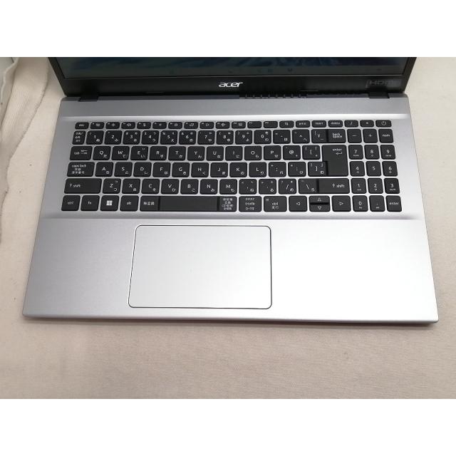 【中古】Acer Aspire 3 A315-59-H76Y/F ピュアシルバー 【i7-1255U 16G 512G(SSD) 1GbE WiFi 15LCD(1920x1080)】【仙台駅東口】保証期間１ヶ月【ランクB】の画像