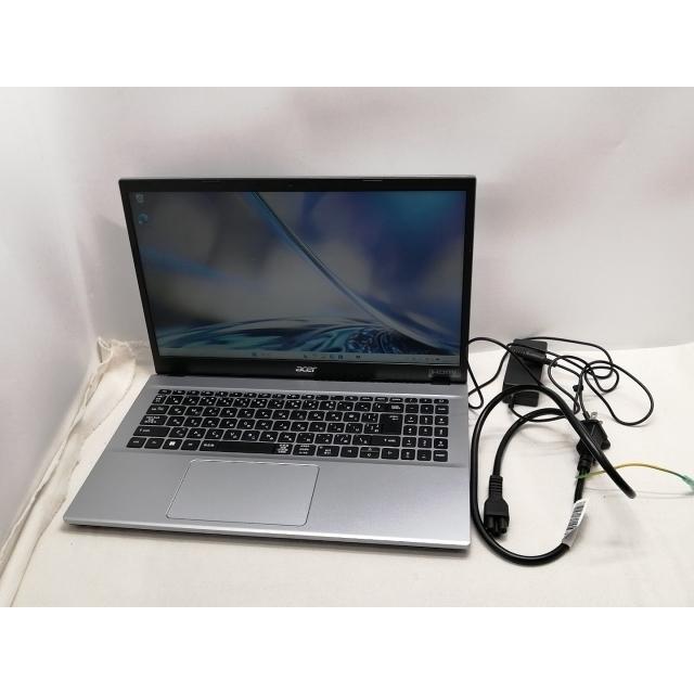 【中古】Acer Aspire 3 A315-59-H76Y/F ピュアシルバー 【i7-1255U 16G 512G(SSD) 1GbE WiFi 15LCD(1920x1080)】【仙台駅東口】保証期間１ヶ月【ランクB】の画像