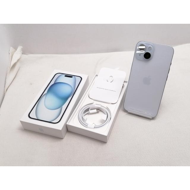 【中古】Apple 国内版 【SIMフリー】 iPhone 15 128GB ブルー MTML3J/A【仙台駅東口】保証期間１ヶ月【ランクA】の画像