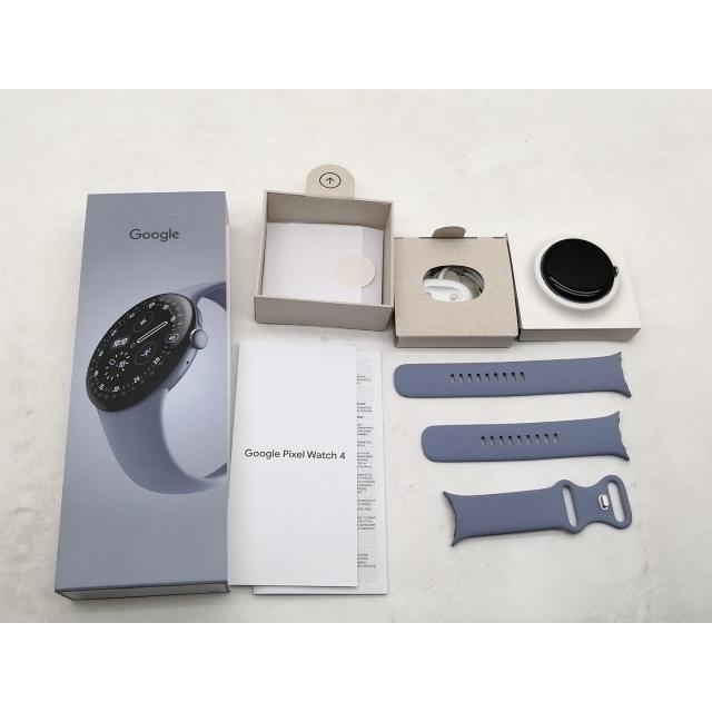 【中古】Google Pixel Watch4 Wi-Fiモデル 45mm Satin Moonstone アルミケース/Moonstone アクティブ バンド【仙台イービーンズ】保証期間１ヶ月【ランクA】の画像