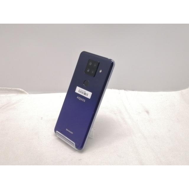中古】SHARP 国内版 【SIMフリー】 AQUOS sense4 plus パープル 8GB