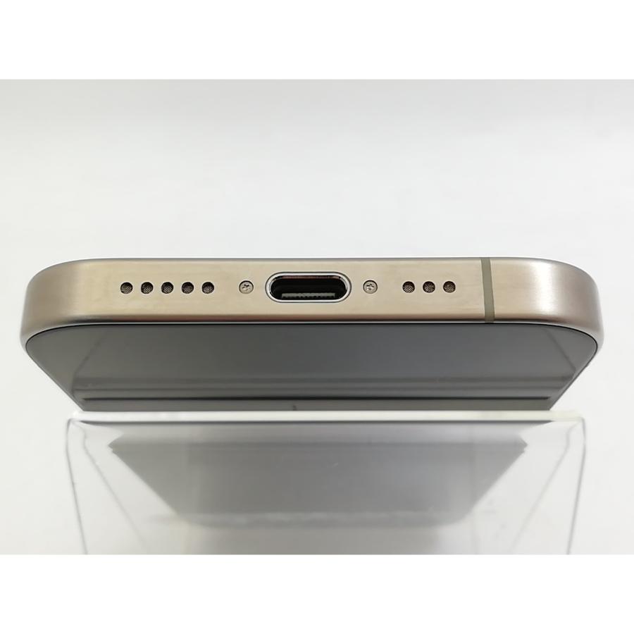 【中古】Apple 国内版 【SIMフリー】 iPhone 15 Pro 128GB ナチュラルチタニウム MTU93J/A【大宮東口】保証期間１ヶ月【ランクA】の画像