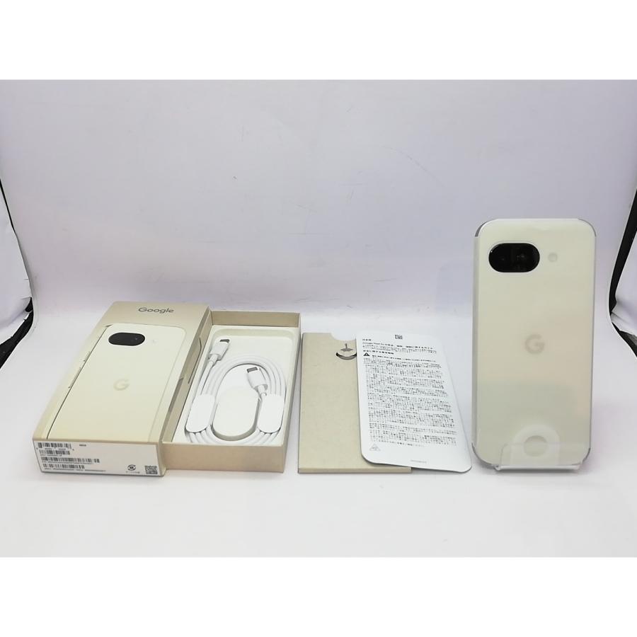 未使用】Google au 【SIMフリー】 Pixel 9a ポーセリン 8GB 128GB
