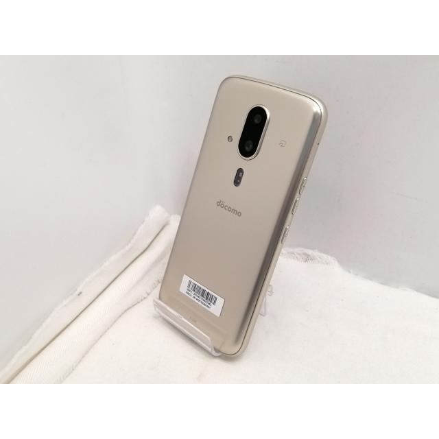 中古】FCNT docomo 【SIMフリー】 らくらくスマートフォン ゴールド