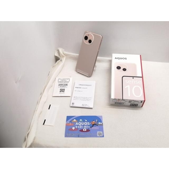 【中古】SHARP 国内版 【SIMフリー】 AQUOS sense10 6GB 128GB ペールピンク SH-M33【仙台駅東口】保証期間１ヶ月【ランクA】の画像