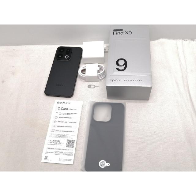 【中古】Oppo 国内版 【SIMフリー】 OPPO Find X9 スペースブラック 16GB 512GB【仙台駅東口】保証期間１ヶ月【ランクA】の画像
