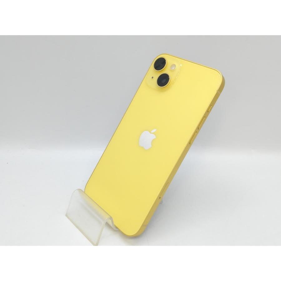【中古】Apple au 【SIMフリー】 iPhone 14 Plus 256GB イエロー MR633J/A【京都】保証期間１ヶ月【ランクA】の画像