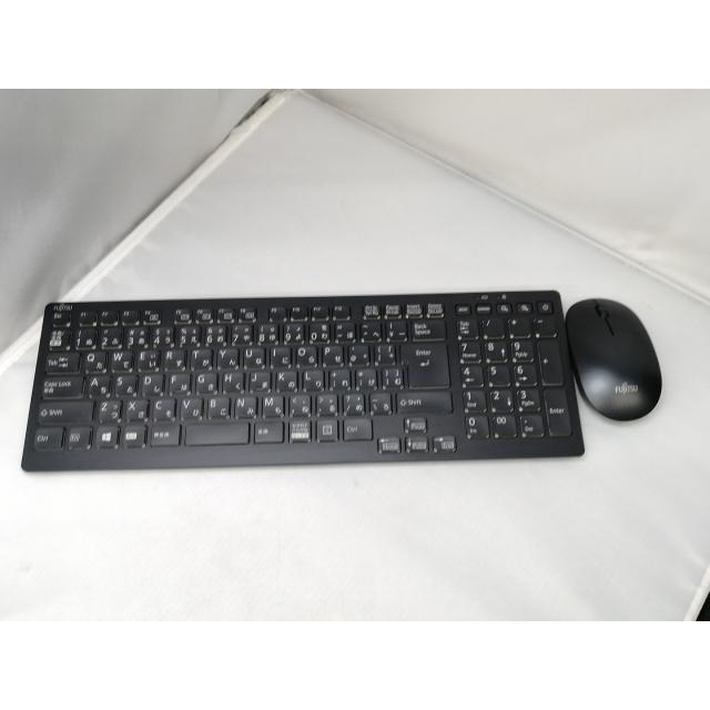 【中古】Fujitsu ESPRIMO FH FH-G/E3 FMVFGE3B ブラック 【R7-4700U 16G 1T(SSD) RX5300M WiFi 24LCD(3840×2160)】【仙台駅東口】保証期間１ヶ月【ランクA】の画像