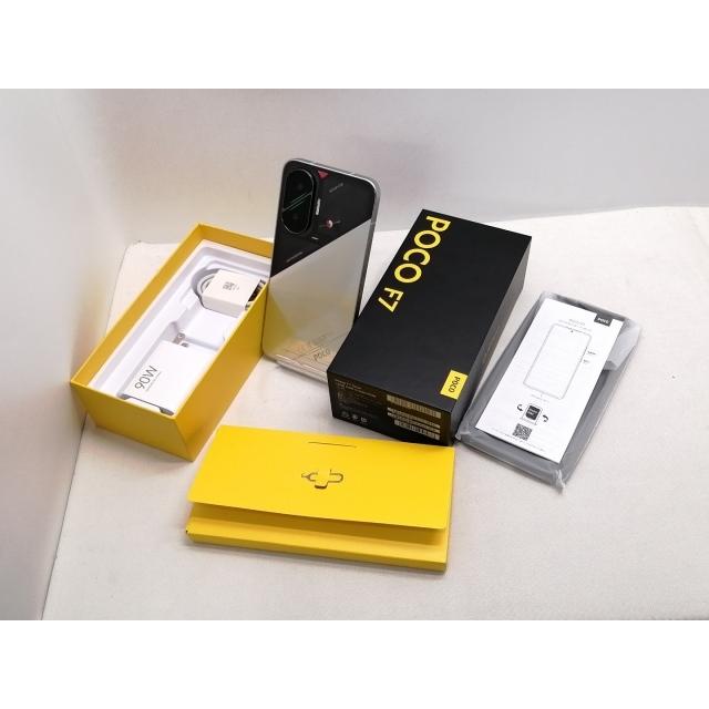 中古】Xiaomi 国内版 【SIMフリー】 Poco F7 シルバー 12GB 512GB