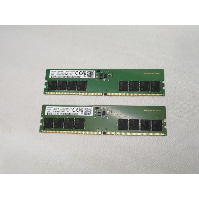 Samsung SO DDR5 PC5-44800 16GB 2枚組 未使用 中古】DDR5 16GB 2枚組（合計32GB） DDR5-5600(PC5-44800