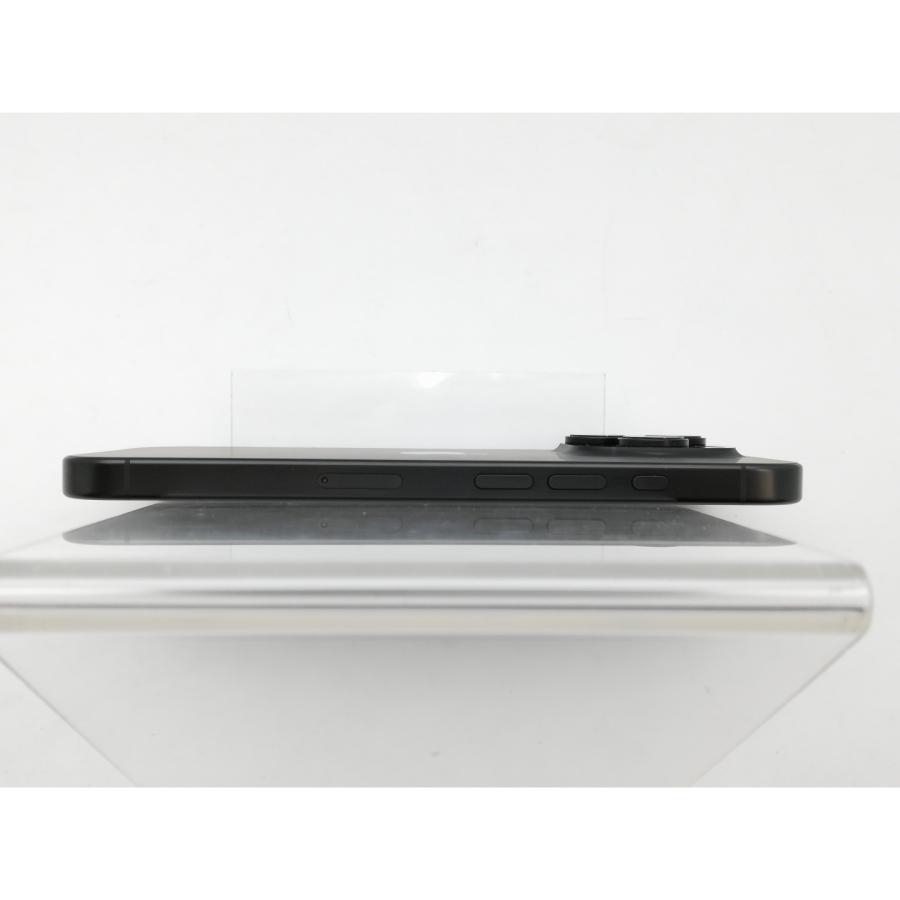 【中古】Apple 国内版 【SIMフリー】 iPhone 16 Pro 128GB ブラックチタニウム MYMV3J/A【中野】保証期間１ヶ月【ランクA】の画像
